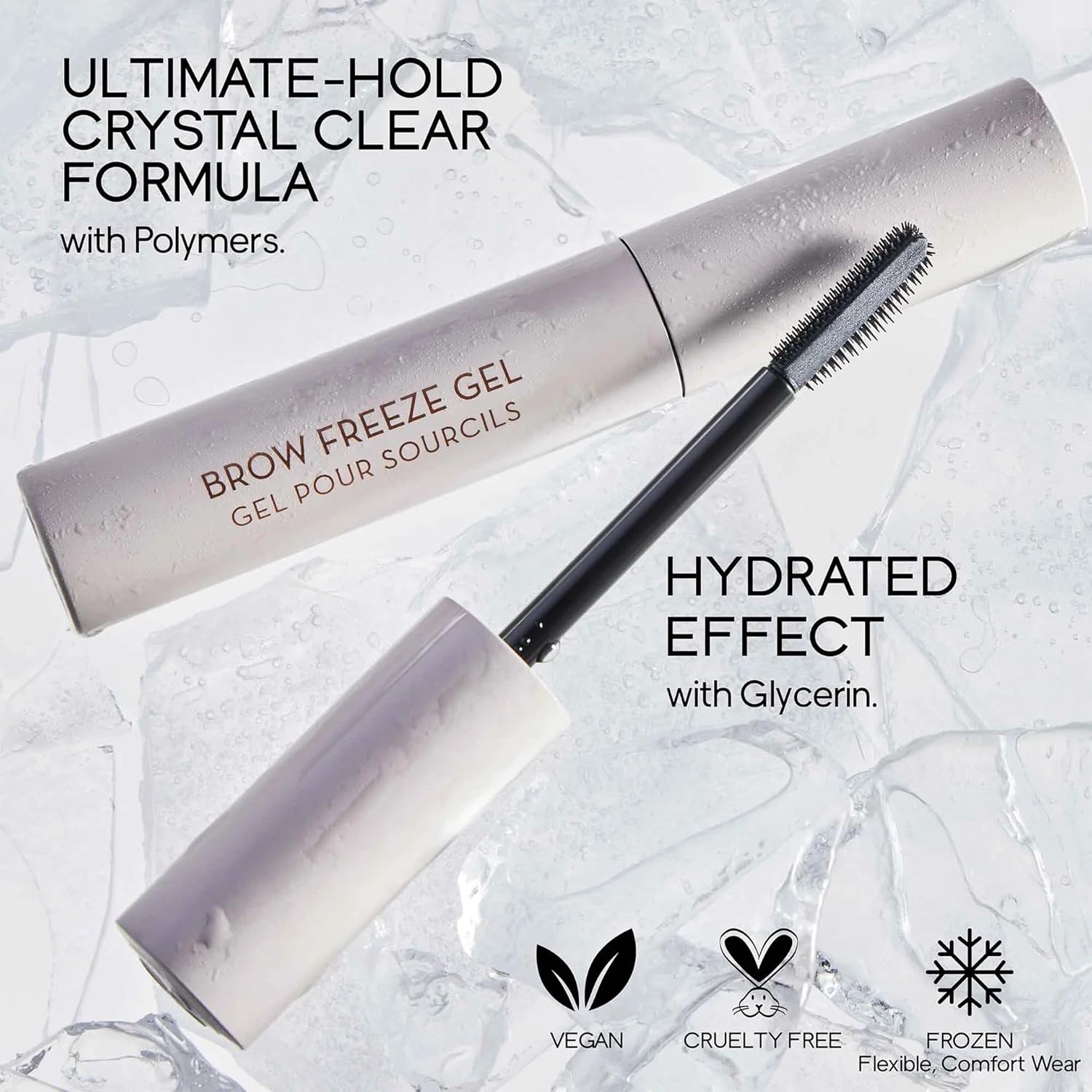 Anastasia Beverly Hills Brow Freeze Gel - Clear Brow Wax-Gel Hybrid with Dual Action Comb Applicator - Shapes, Sculpts, and Sets Brows with Extreme Hold - Lifted, Laminated-Look Brows On-The-Go 7ml 5 Anastasia Beverly Hills Brow Freeze Gel - Clear Brow Wax-Gel Hybrid with Dual Action Comb Applicator - Shapes, Sculpts, and Sets Brows with Extreme Hold - Lifted, Laminated-Look Brows On-The-Go 7ml - الصورة 5