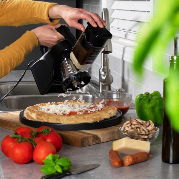 ⁦Presto 02970 Professional SaladShooter Electric Slicer/Shredder, Black,1 count⁩ - الصورة ⁦10⁩