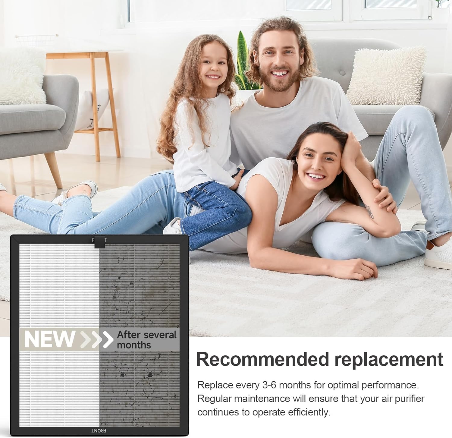 فلتر بديل AP2301 متوافق مع منقي الهواء ايرتوك AP2301، اصدار محسن، عبوة من 4 قطع (مع 10 قطع اضافية من وسائد اروما) 6 فلتر بديل AP2301 متوافق مع منقي الهواء ايرتوك AP2301، اصدار محسن، عبوة من 4 قطع (مع 10 قطع اضافية من وسائد اروما) - الصورة 6