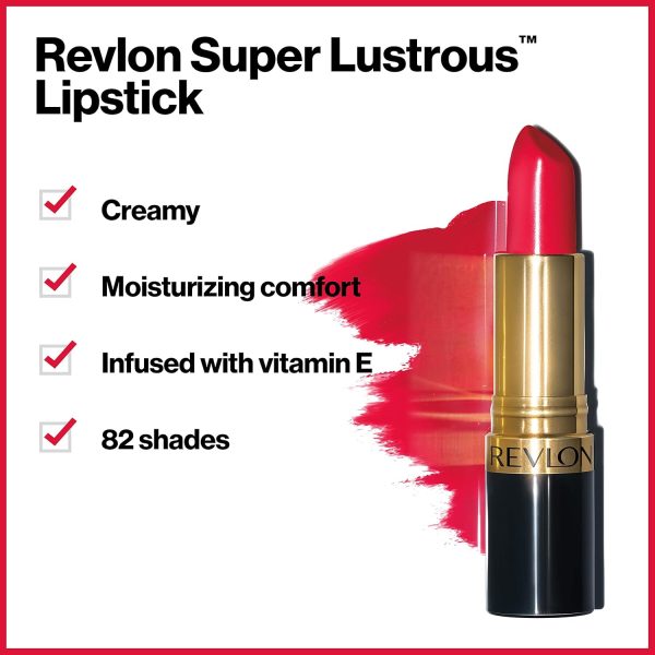⁦Revlon Super Lustrous Lipstick Blushed 420⁩ - الصورة ⁦3⁩