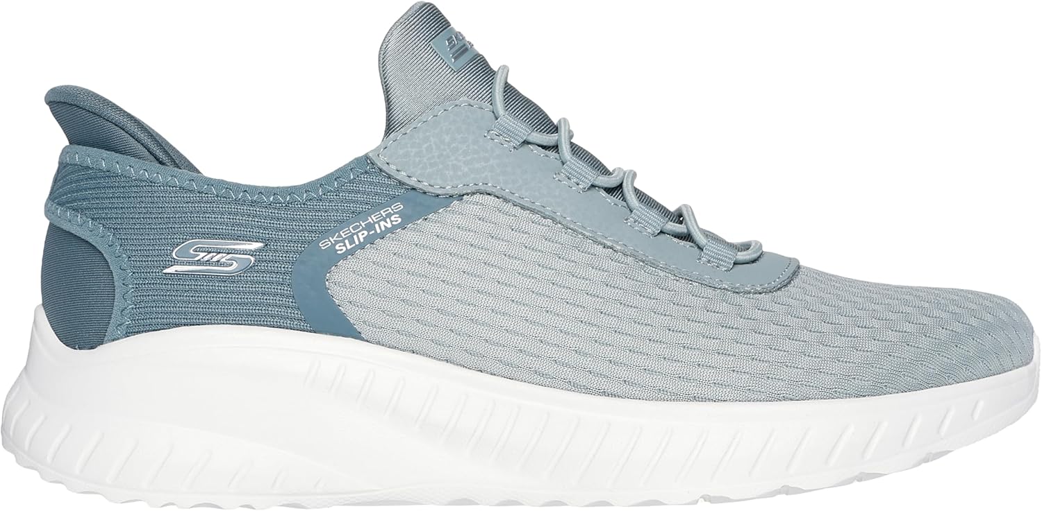 Skechers Women's Hands Free Slip-Ins Bobs Squad Chaos-in Color Sneaker, SAGE, 9.5 5 Skechers Women's Hands Free Slip-Ins Bobs Squad Chaos-in Color Sneaker, SAGE, 9.5 - الصورة 5