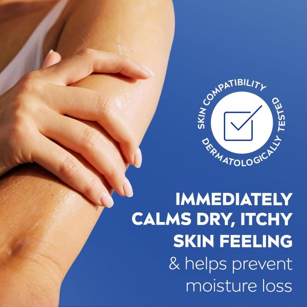 ⁦NIVEA Intense Healing Body Lotion - 72 Hour Moisture For Dry to Very Dry Skin - 16.9 fl. oz. Pump Bottle⁩ - الصورة ⁦5⁩