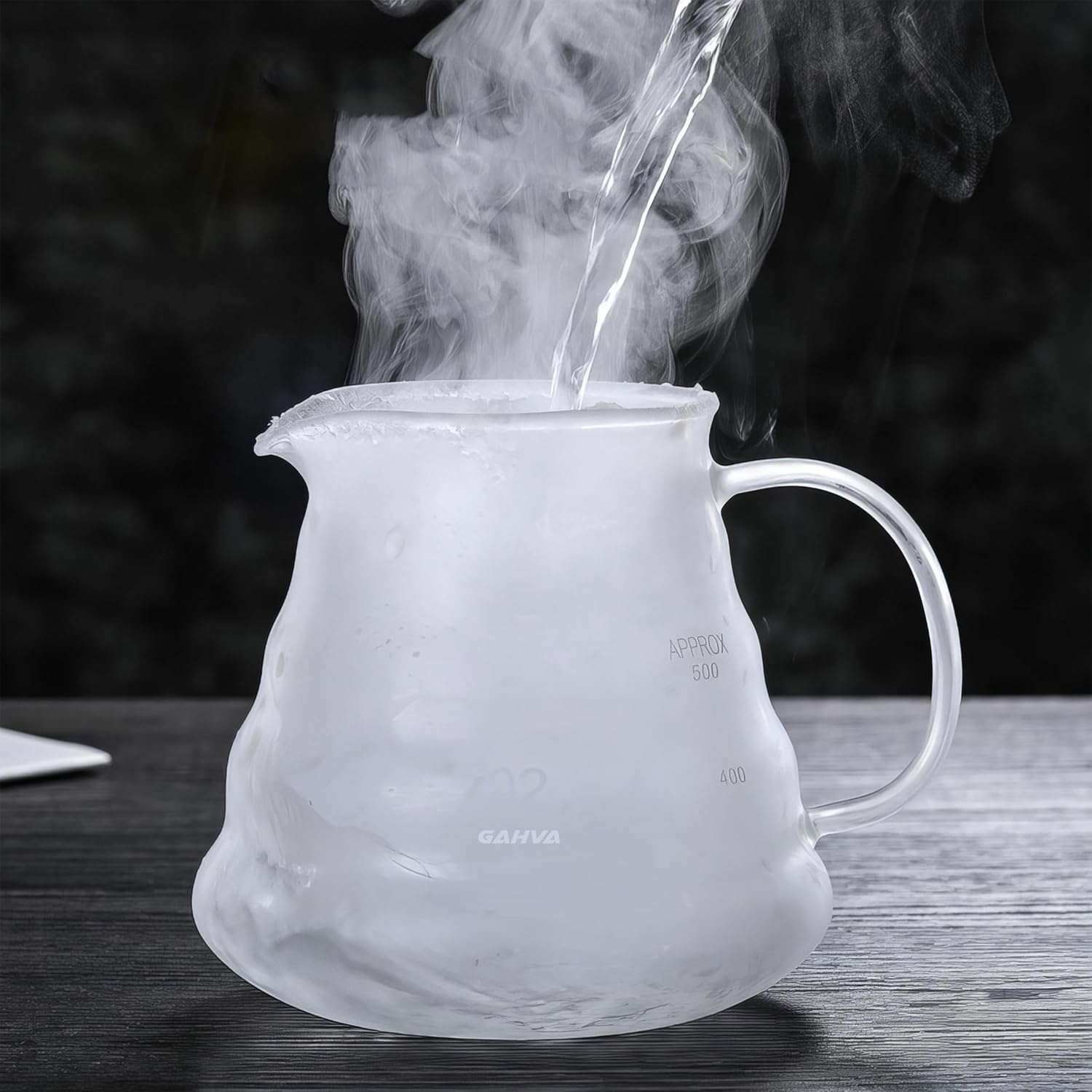 GAHVA V60 02 Coffee Set Drip Coffee Maker Funnel Coffee Holder with Filters 4 GAHVA V60 02 Coffee Set Drip Coffee Maker Funnel Coffee Holder with Filters - الصورة 4