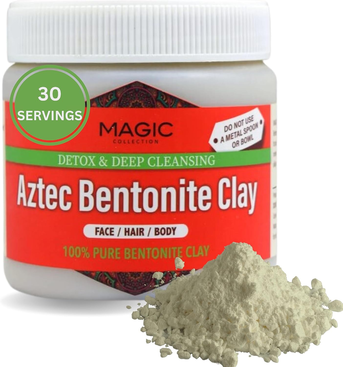 Collection Aztec Bentonite Clay - Detox & Deep Cleansing 1 Collection Aztec Bentonite Clay - Detox & Deep Cleansing