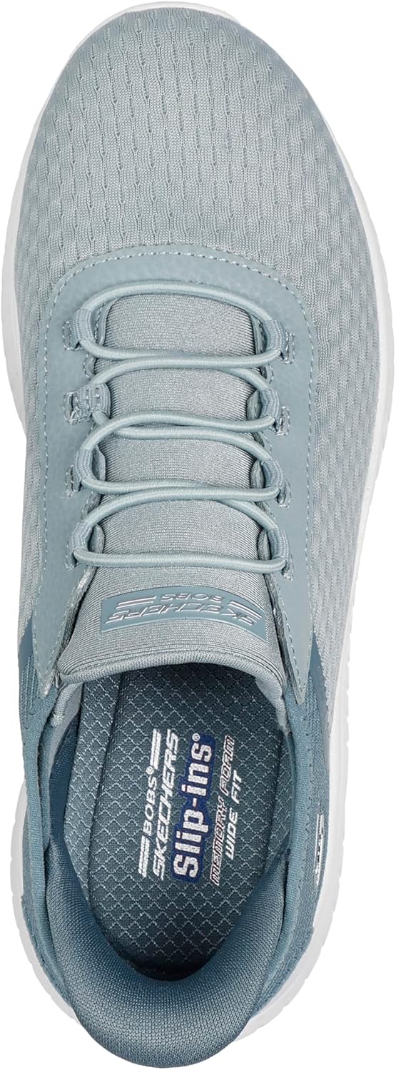 Skechers Women's Hands Free Slip-Ins Bobs Squad Chaos-in Color Sneaker, SAGE, 9.5 2 Skechers Women's Hands Free Slip-Ins Bobs Squad Chaos-in Color Sneaker, SAGE, 9.5 - الصورة 2