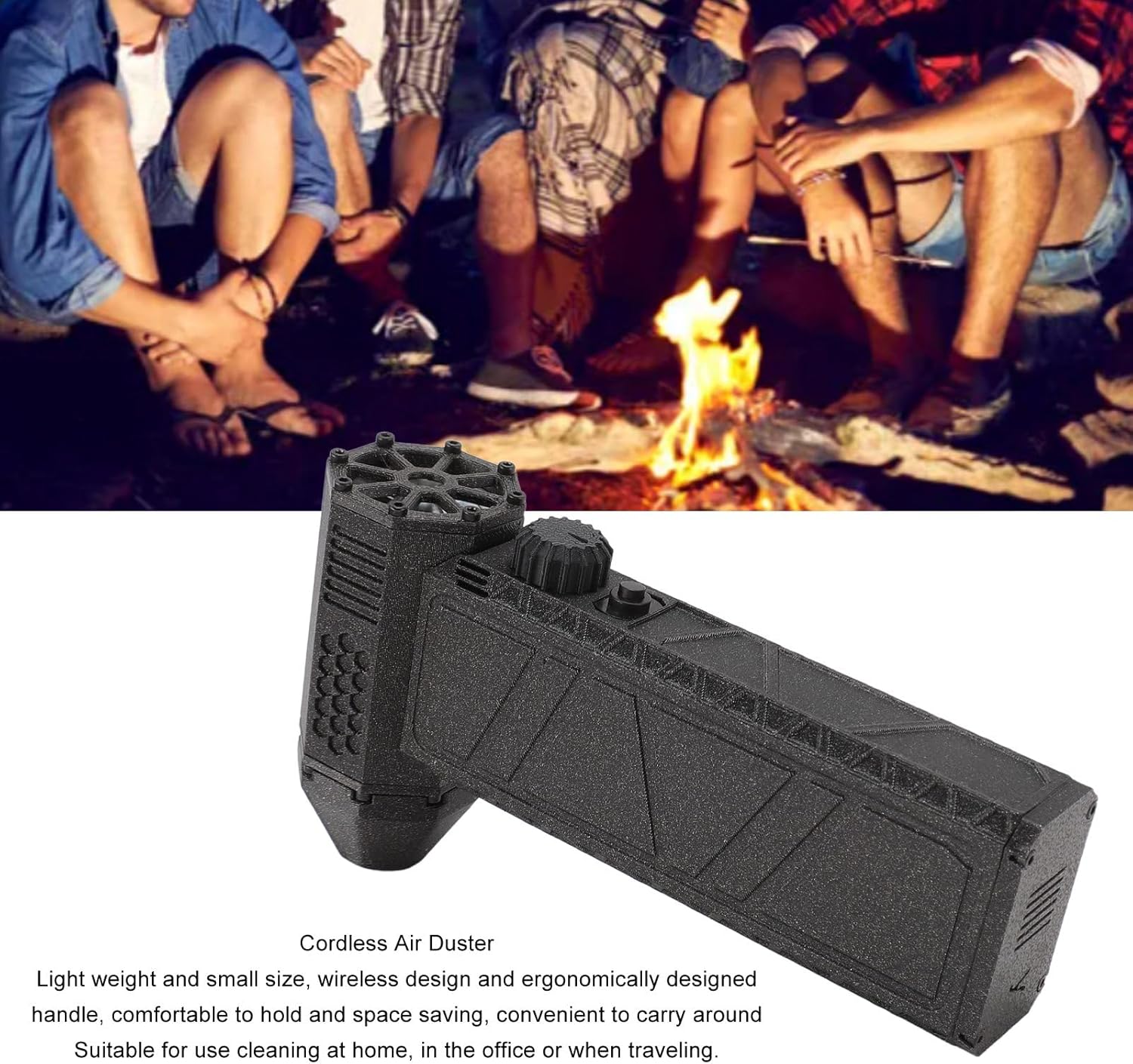 Jet Dry Blower, 300000RPM Electric Air Duster Stepless Speed Adjustment Portable Jet Blower for Computer Keyboard Car Cleansing, 15W Fast Charging 2 Jet Dry Blower, 300000RPM Electric Air Duster Stepless Speed Adjustment Portable Jet Blower for Computer Keyboard Car Cleansing, 15W Fast Charging - الصورة 2