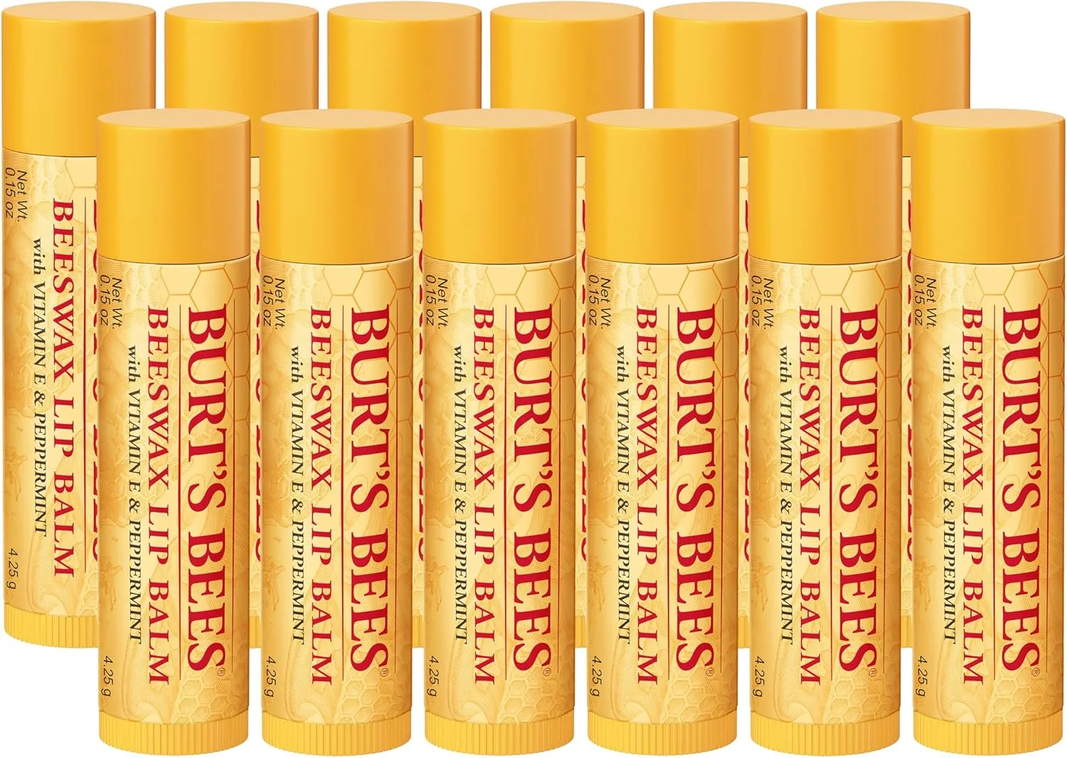 برتز بيز مرطب شفاه - شمع العسل الاصلي عبوة من 12 قطعة، مرطب شفاه مع شمع العسل من مصادر مسؤولة، خالي من الصبغة، علاج مرطب شفاه طبيعي المنشأ، 12 انبوب، 0.15 اونصة 16 برتز بيز مرطب شفاه - شمع العسل الاصلي عبوة من 12 قطعة، مرطب شفاه مع شمع العسل من مصادر مسؤولة، خالي من الصبغة، علاج مرطب شفاه طبيعي المنشأ، 12 انبوب، 0.15 اونصة