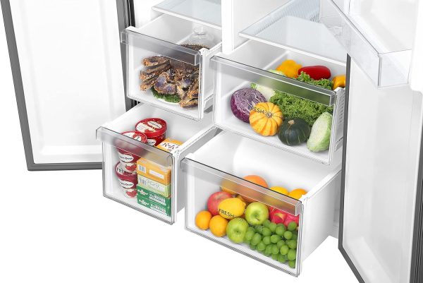 ⁦Haier 503 Litres Double Door Refrigerator with Twin Inverter Technology| Model No HRF-650WW⁩ - الصورة ⁦4⁩