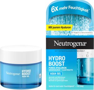 Neutrogena Hydro Boost Face Cream Aqua Gel with Hyaluronic Oil Free for Normal and Combination Skin 50 ml.