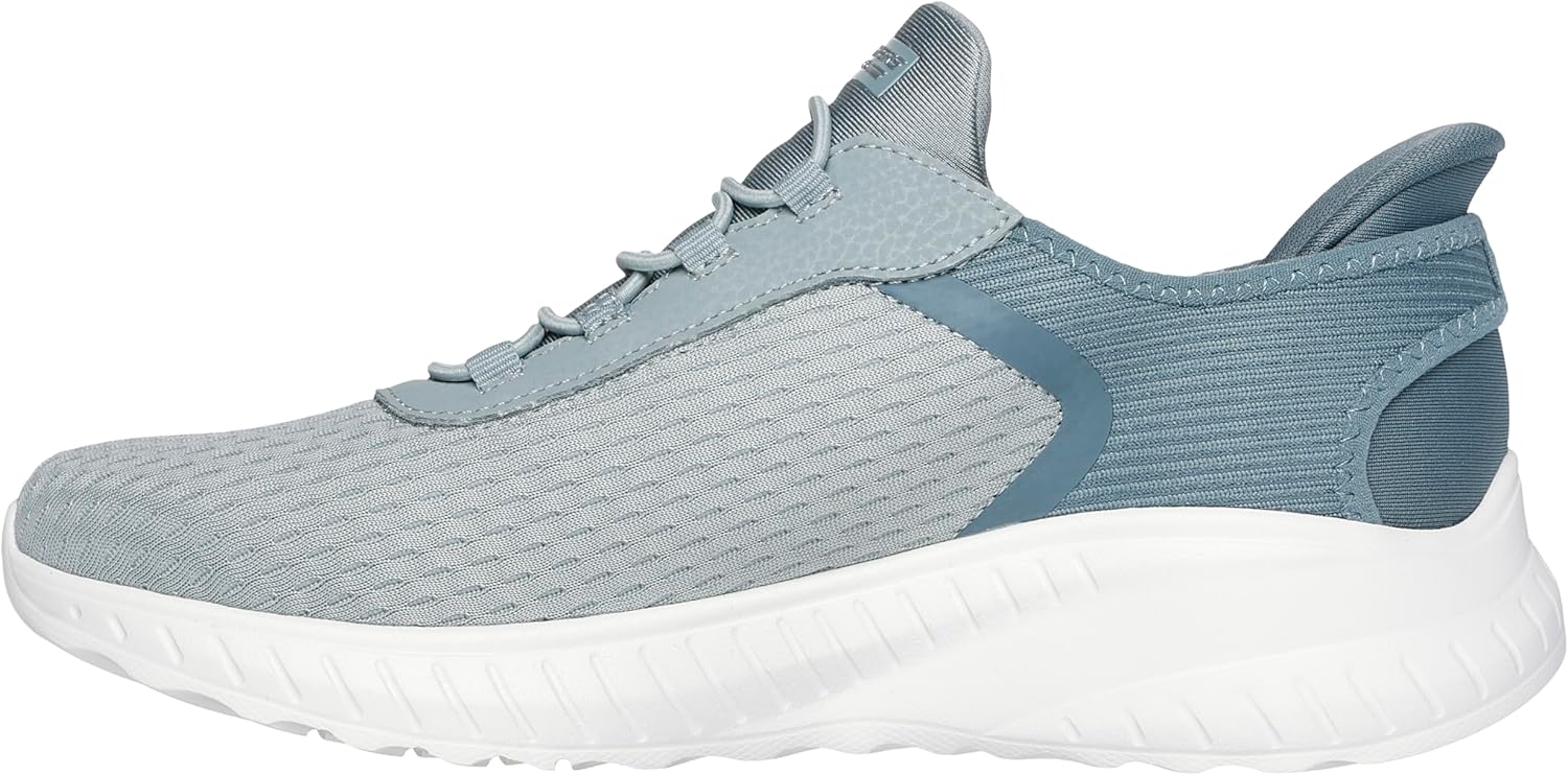 Skechers Women's Hands Free Slip-Ins Bobs Squad Chaos-in Color Sneaker, SAGE, 9.5 4 Skechers Women's Hands Free Slip-Ins Bobs Squad Chaos-in Color Sneaker, SAGE, 9.5 - الصورة 4