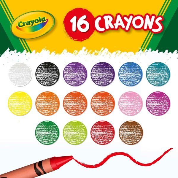 ⁦Crayola Crayons Peggable, Multi-Colour, Cy52-3016⁩ - الصورة ⁦6⁩
