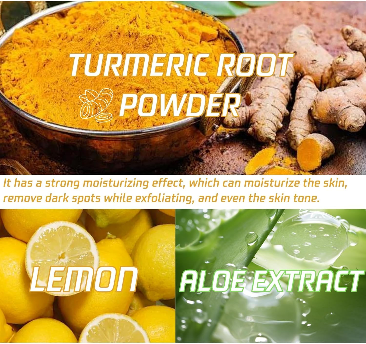 NALACAL Turmeric Exfoliating Body Scrub – Vitamin C Infused Scrub for Deep Cleansing, Removing Dead Skin, and Fading Dark Spots – Face and Body Exfoliator for Women and Men, 250g 2 NALACAL Turmeric Exfoliating Body Scrub – Vitamin C Infused Scrub for Deep Cleansing, Removing Dead Skin, and Fading Dark Spots – Face and Body Exfoliator for Women and Men, 250g - الصورة 2