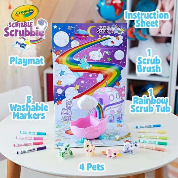 ⁦Crayola – 16Pcs Triangular Crayons | Anti Roll Crayon, Writing Grip, Strong & Big Size, Tray & Lid for Storage | Non-Toxic, Primary & Secondary Colors | 4+ Years⁩ - الصورة ⁦8⁩