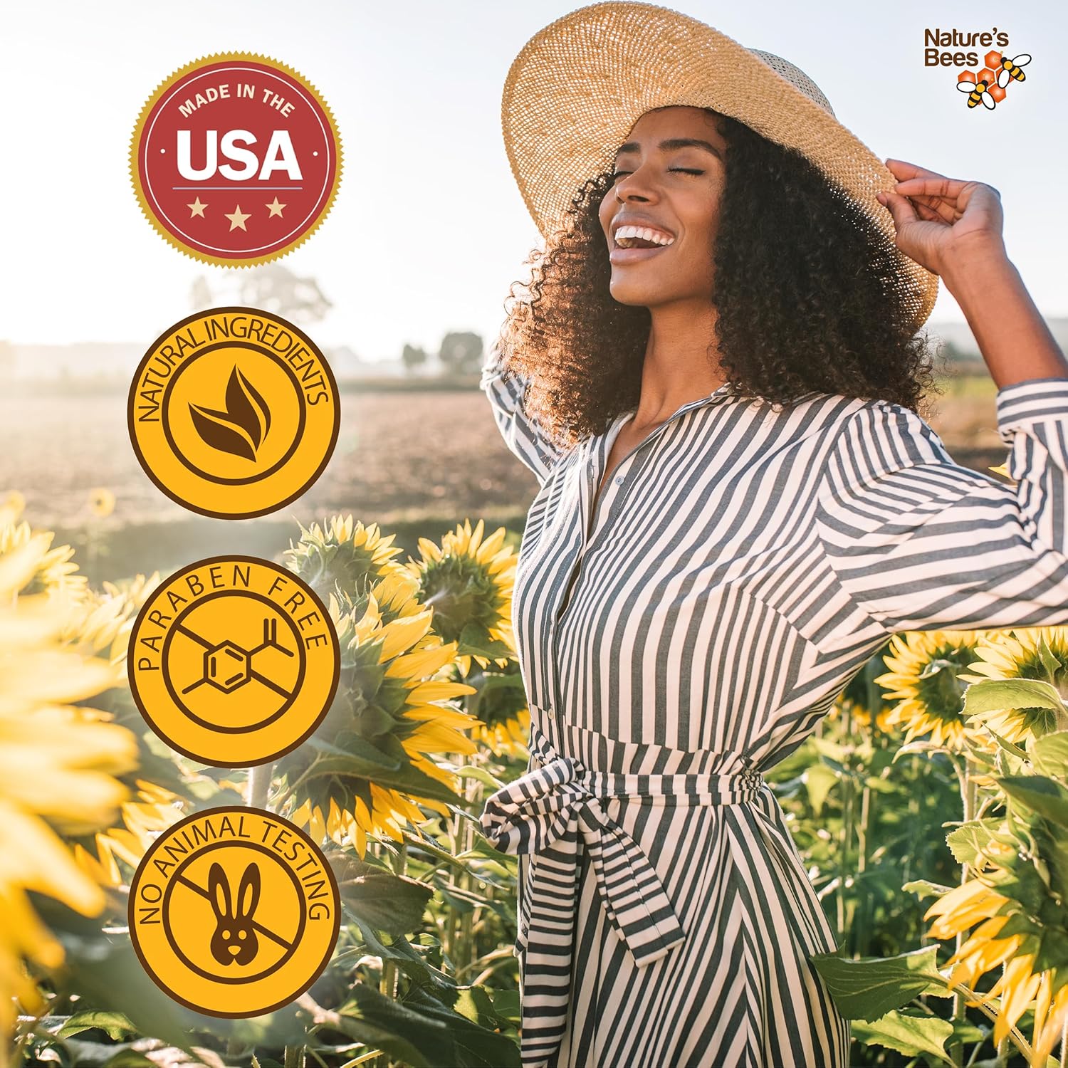 NATURE'S BEES 24 Pack Lip Balm, Natural Ingredient Bulk, Lip Care for Dry Cracked Lips, Made in USA, 8 Flavors, 0.15oz (4.2g) 6 NATURE'S BEES 24 Pack Lip Balm, Natural Ingredient Bulk, Lip Care for Dry Cracked Lips, Made in USA, 8 Flavors, 0.15oz (4.2g) - الصورة 6