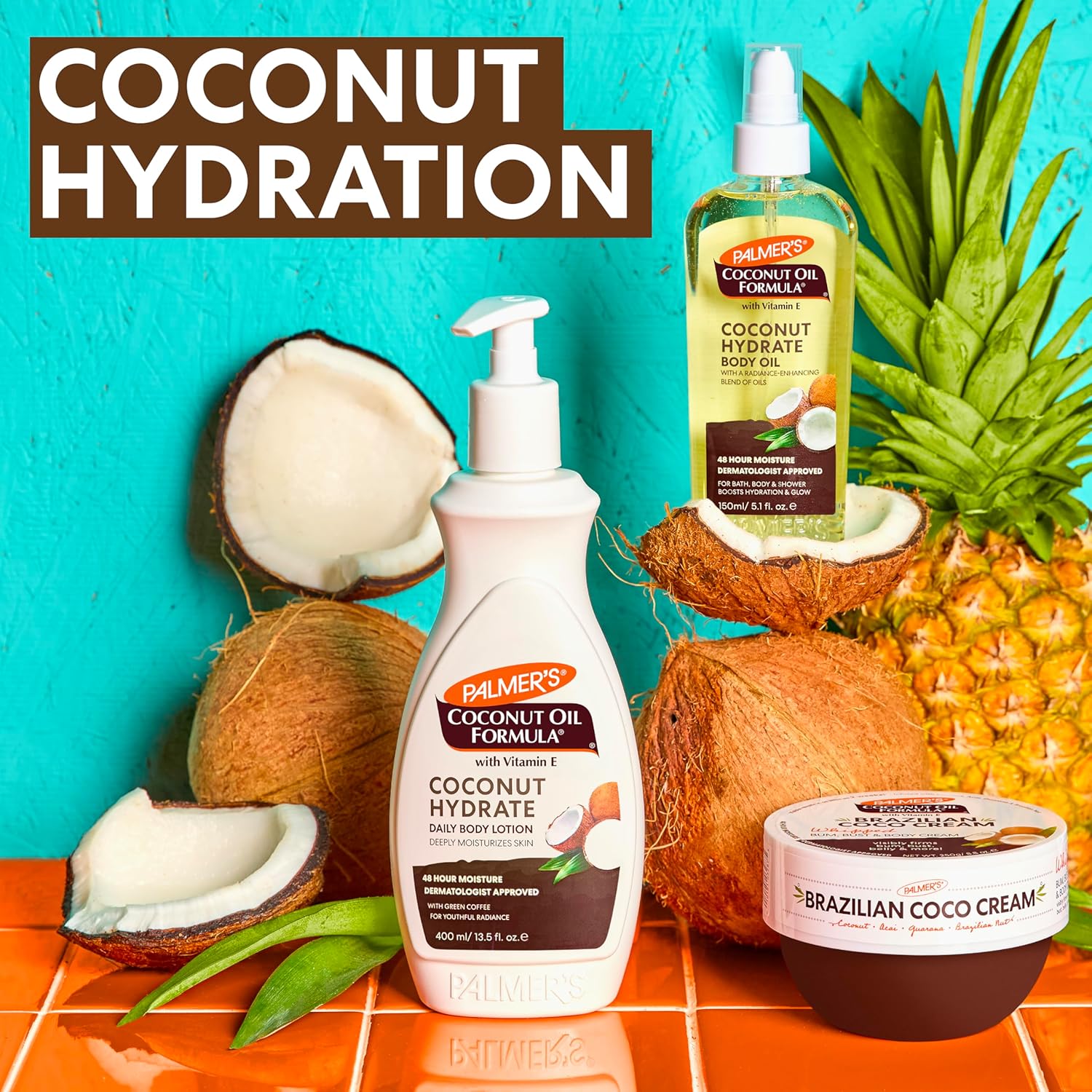Palmer's Coconut Oil Formula Brazilian Coco Cream with Vitamin E, 8.8 Fl Oz, Whipped Bum, Bust & Body Cream, Helps with Skin Tightening & Firming 10 Palmer's Coconut Oil Formula Brazilian Coco Cream with Vitamin E, 8.8 Fl Oz, Whipped Bum, Bust & Body Cream, Helps with Skin Tightening & Firming - الصورة 10