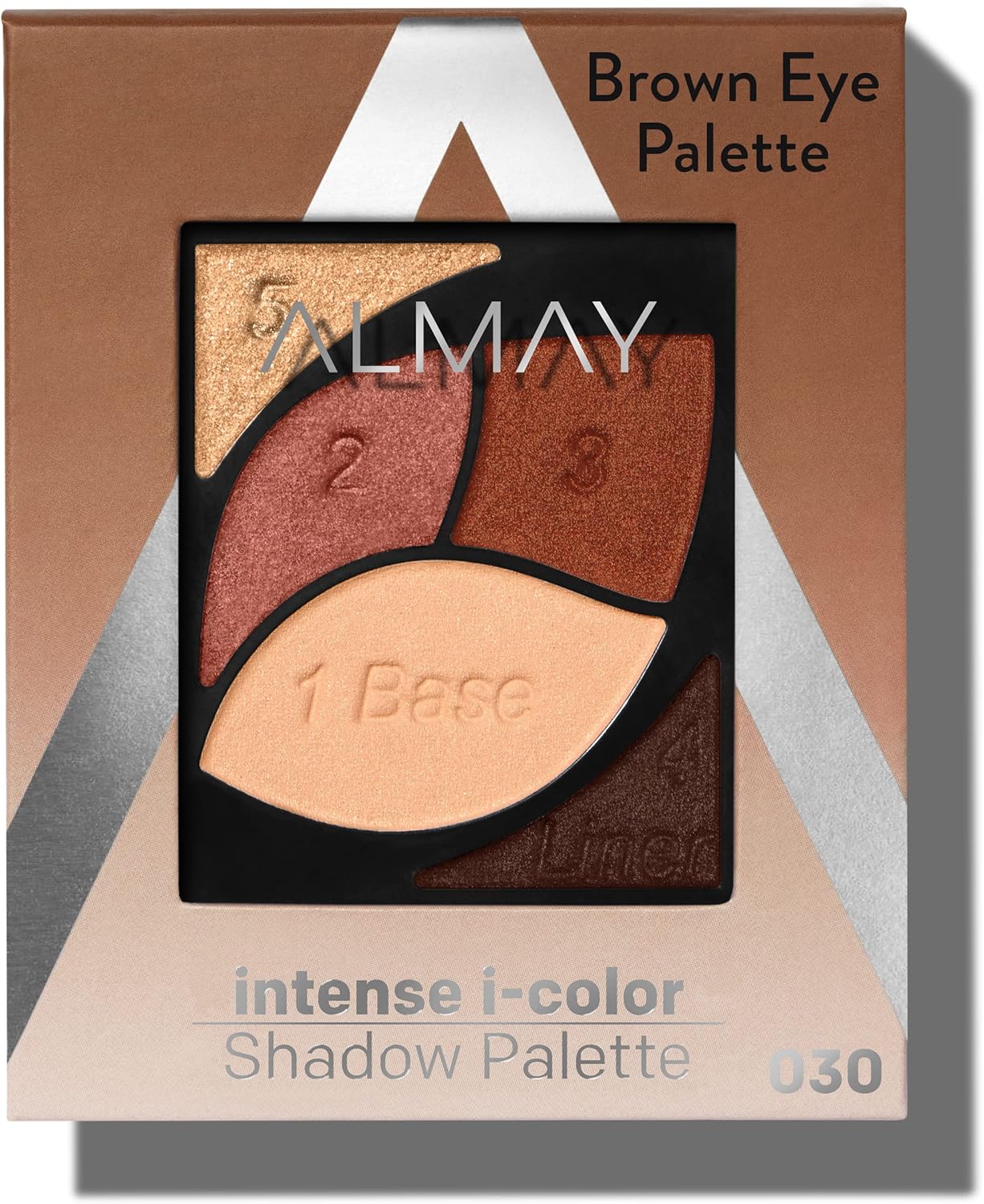 Almay Eyeshadow Palette, Longlasting Eye Makeup, Primer Enriched with Antioxidant Vitamin E, Hypoallergenic, 010 Brown Eyes, 0.1 Oz 1 Almay Eyeshadow Palette, Longlasting Eye Makeup, Primer Enriched with Antioxidant Vitamin E, Hypoallergenic, 010 Brown Eyes, 0.1 Oz