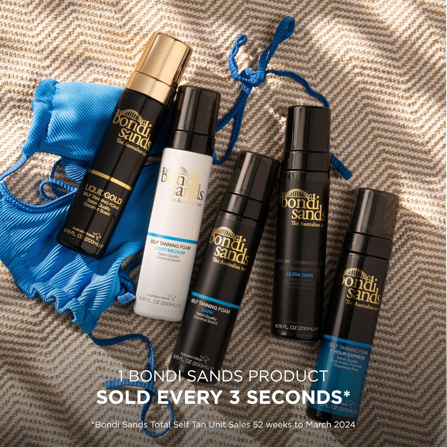 Bondi Sands Liquid Gold Self Tanning Foam 200 ml 6 Bondi Sands Liquid Gold Self Tanning Foam 200 ml - الصورة 6