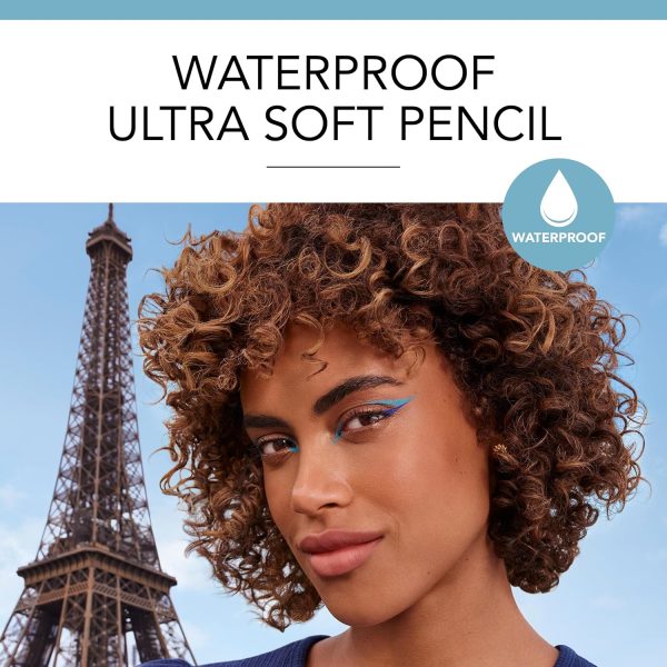 ⁦Bourjois Contour Clubbing, 077 Kaki'n'Gold, Waterproof Eye Pencil, Bright & Intense Colour, Up to 24hrs Wear, Creamy & Comfortable, Clean & Vegan Formula, Sweat, Heat & Smudge-Proof, Quick Dry, 1.2g⁩ - الصورة ⁦4⁩