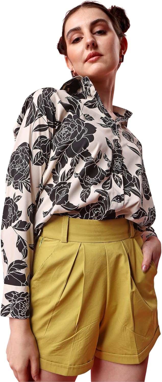 Leriya Fashion Oversized Shirt for Women | Shirt for Women Stylish Western | Long Shirt for Women 1 Leriya Fashion Oversized Shirt for Women | Shirt for Women Stylish Western | Long Shirt for Women