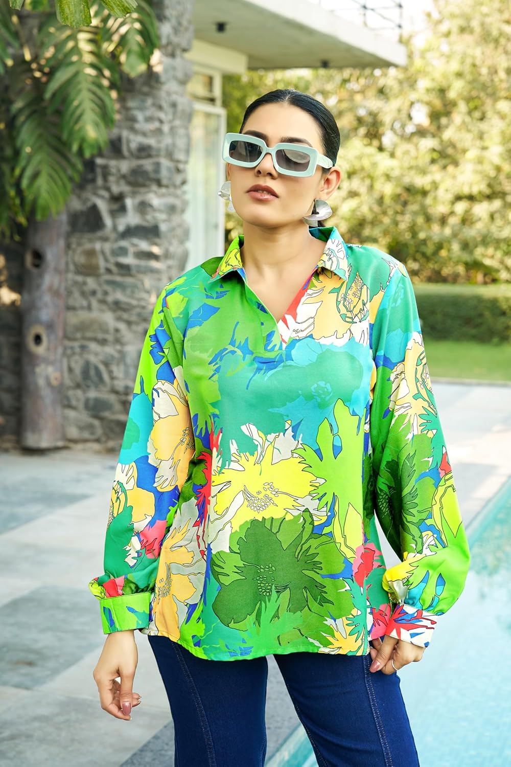 بلوزة ويسترن للنساء LF-W1970 من ليريا فاشن 3 بلوزة ويسترن للنساء LF-W1970 من ليريا فاشن - الصورة 3