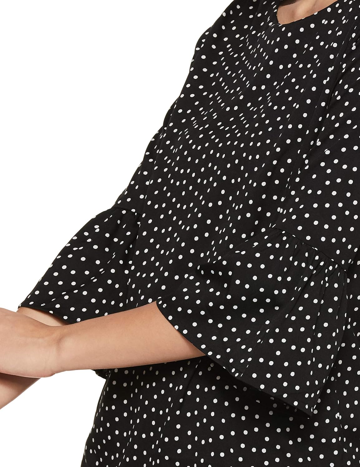 بلوزة بتصميم منقط وقصة عادية للنساء من كراف 5 بلوزة بتصميم منقط وقصة عادية للنساء من كراف - الصورة 5