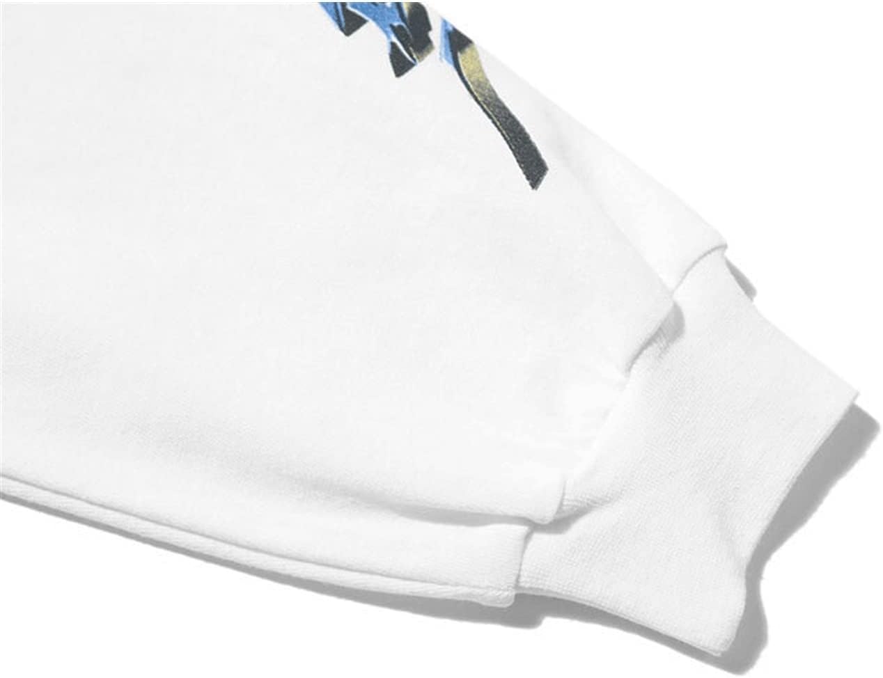 تي شيرتات Ancoree النسائية بأكمام طويلة مطبوع عليها Creative Angel بأكمام طويلة من متجر Hip Hop قمصان كاجوال فضفاضة للرجال (اللون: أبيض، المقاس: M) 6 تي شيرتات Ancoree النسائية بأكمام طويلة مطبوع عليها Creative Angel بأكمام طويلة من متجر Hip Hop قمصان كاجوال فضفاضة للرجال (اللون: أبيض، المقاس: M) - الصورة 6