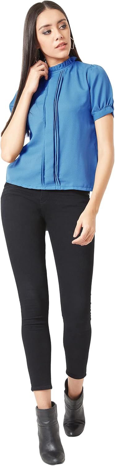 بلوزة نسائية مريحة وفضفاضة من ميس اوليف 2 بلوزة نسائية مريحة وفضفاضة من ميس اوليف - الصورة 2