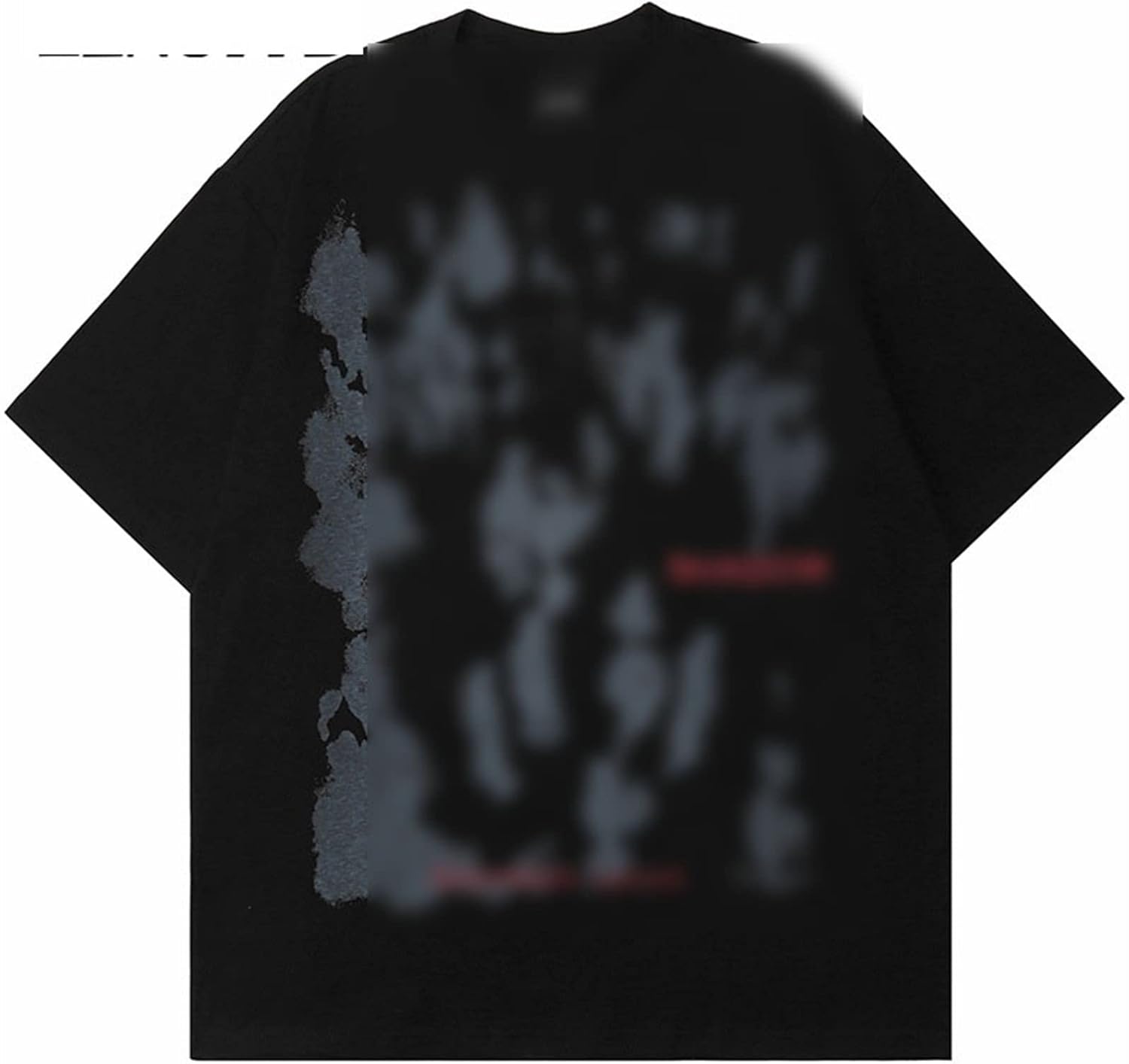 تي شيرت Ancoree رجالي صيفي قصير الأكمام تي شيرت People Shadow Print تي شيرتات كاجوال من القطن (اللون: أسود، المقاس: S) 1 تي شيرت Ancoree رجالي صيفي قصير الأكمام تي شيرت People Shadow Print تي شيرتات كاجوال من القطن (اللون: أسود، المقاس: S)