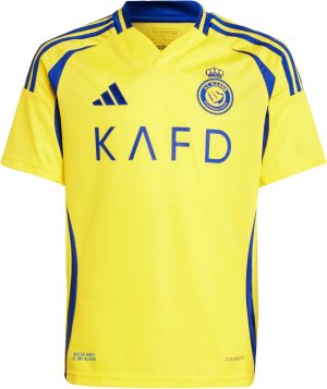 adidas Boys Al Nassr FC 24/25 Ronaldo Home Jersey Kids Jersey
