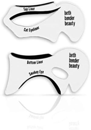 أدوات ميكاب رسم آيلاينر العين وتظليل العين، متلألئ، ابيض، قلم رصاص