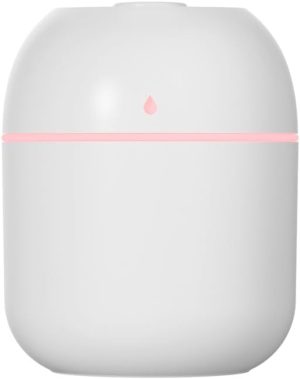 مرطب هواء 2 في 1 220 مل من يلا جوي، موزع زيوت عطرية مع اضاءة ليلية LED متغيرة 7 الوان، ايقاف تلقائي، مرطب يعمل بمنفذ USB، هادئ للغاية 22 ديسيبل، اوضاع رذاذ مزدوجة، للسيارة/المكتب/غرفة النوم/المنزل