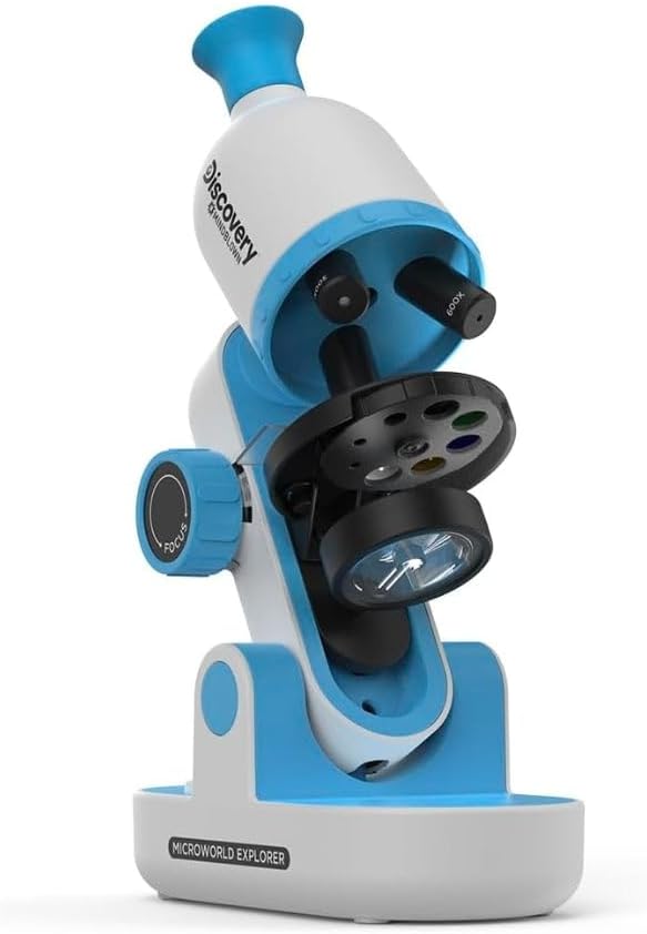 ديسكفري مجموعة مجهر للاطفال من مايندبلاون - مجهر المستكشفين المبكر مع ضوء مدمج وادوات - تجارب علمية للاطفال - مجموعة علمية للاطفال - 41 قطعة 4 ديسكفري مجموعة مجهر للاطفال من مايندبلاون - مجهر المستكشفين المبكر مع ضوء مدمج وادوات - تجارب علمية للاطفال - مجموعة علمية للاطفال - 41 قطعة - الصورة 4