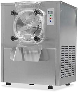 كوليس ماكينة صنع الايس كريم الصلبة التجارية الصغيرة لسطح الطاولة، ماكينة صنع الايس كريم الجيلاتو