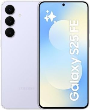 سامسونج جوال جالكسي اس 25 اف اي، الجيل الخامس، اندرويد، ذاكرة رام 8 جيجا، ثماني النواة، 1.3 جيجاهرتز، 6.7 انش، فل اتش دي، 120 هرتز (ازرق ثلجي، 256 جيجابايت)