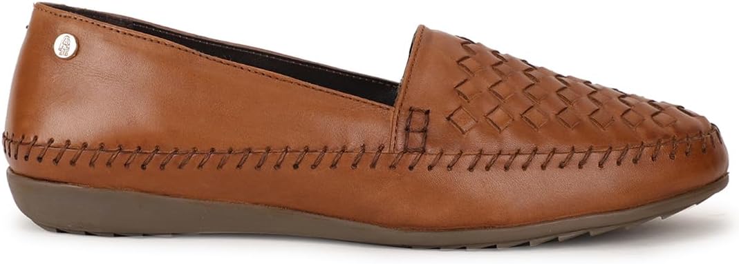 Hush Puppies Womens Maci Weave Moccasin 2 Hush Puppies Womens Maci Weave Moccasin - الصورة 2