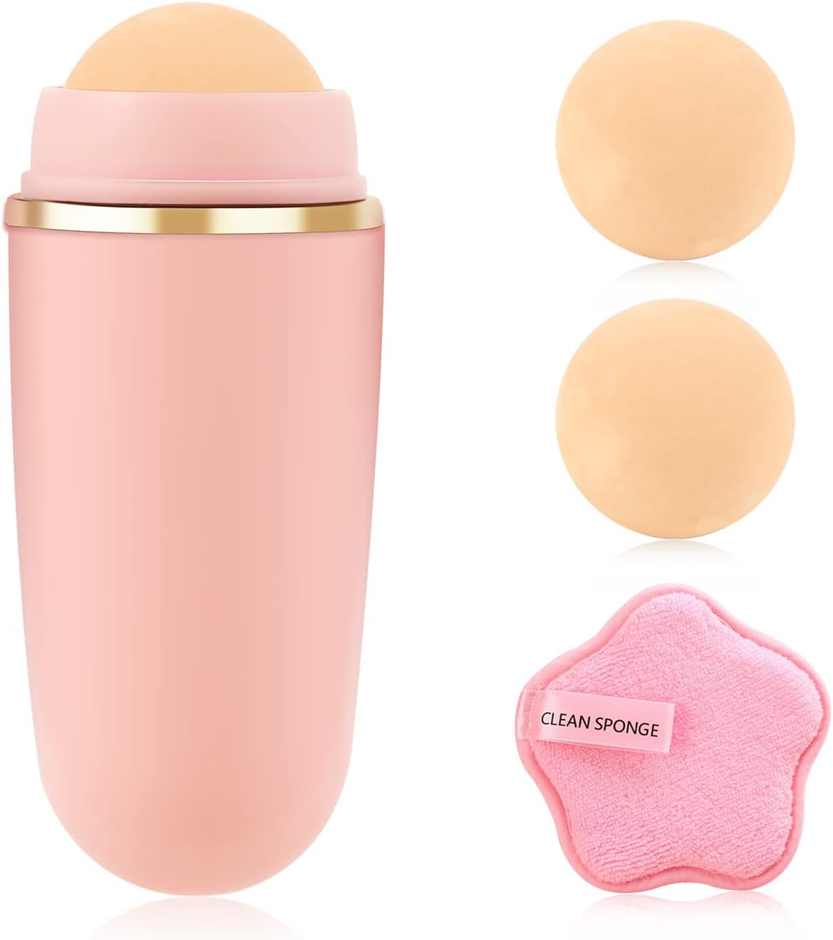 بكرة دوارة للتحكم في زيت الوجه البركاني اثناء التنقل، بكرة قابلة لاعادة الاستخدام مع كرتين بركانيتين قابلتين للاستبدال واسفنجة تنظيف، لازالة اللمعان الزائد والعناية بالبشرة، من اكسبور 1 بكرة دوارة للتحكم في زيت الوجه البركاني اثناء التنقل، بكرة قابلة لاعادة الاستخدام مع كرتين بركانيتين قابلتين للاستبدال واسفنجة تنظيف، لازالة اللمعان الزائد والعناية بالبشرة، من اكسبور