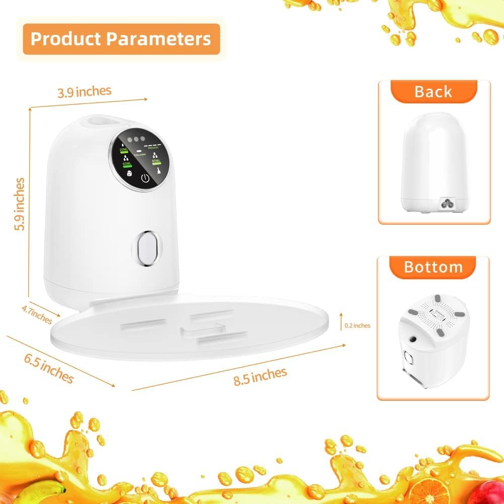 الة صنع اقنعة الوجه الاحدث من ازوني العناية بالوجه بالفواكه والخضروات مع 32 حبة كولاجين بي اس سي هادئة سبا تجميل اصدار شاشة لمس كل الأنواع 5 الة صنع اقنعة الوجه الاحدث من ازوني العناية بالوجه بالفواكه والخضروات مع 32 حبة كولاجين بي اس سي هادئة سبا تجميل اصدار شاشة لمس كل الأنواع - الصورة 5