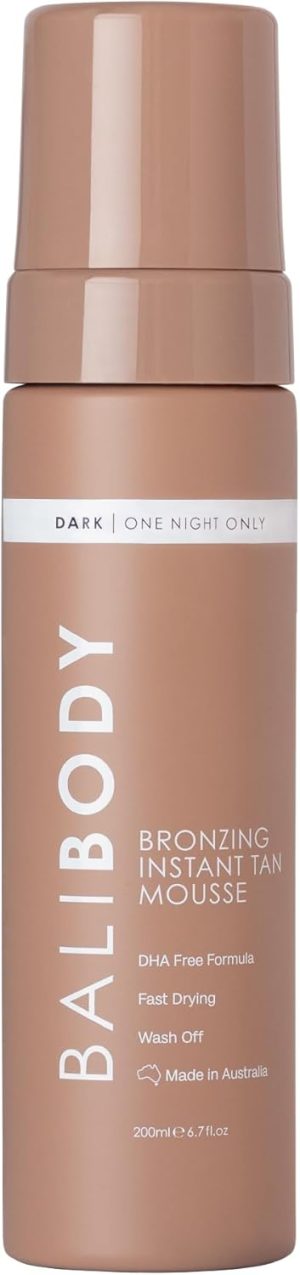 بودرة تسمير البشرة الفورية انستانت تانر من بالي بودي، خالية من البقع مع تسمير سريع الجفاف | تانر بدون شمس بلون الشوكولاتة مع تسمير صناعي بمظهر طبيعي | 200 مل