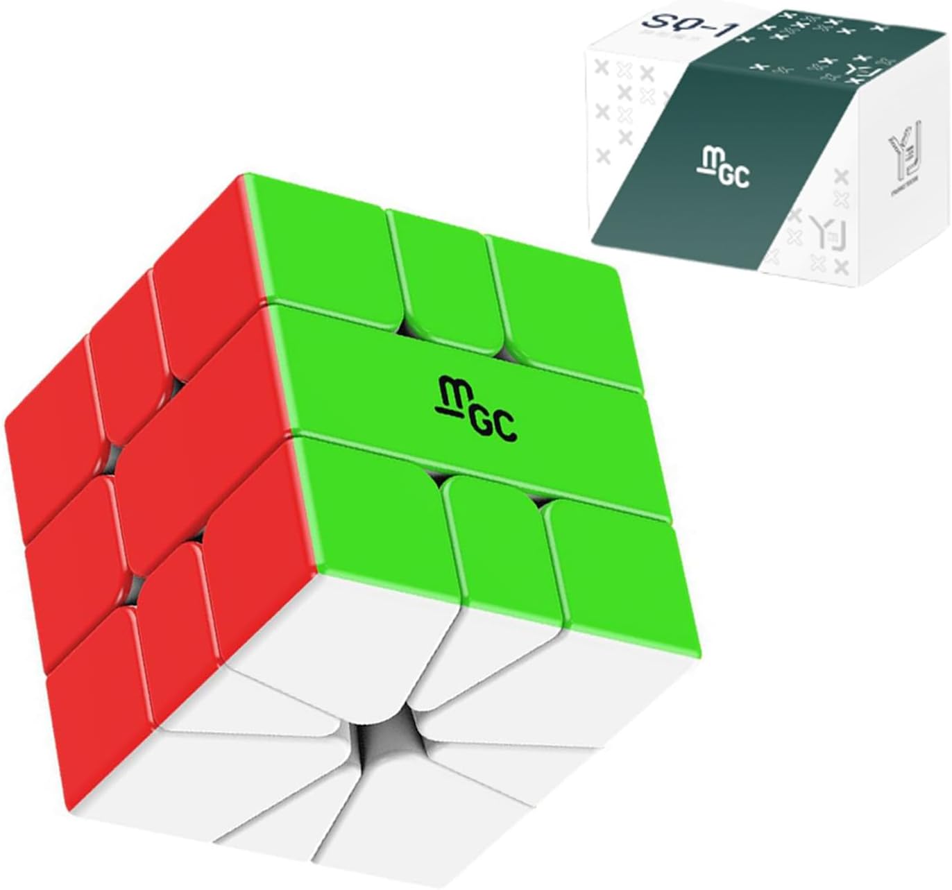مكعب سرعة واي جيه ام جي سي سكوير-1 مغناطيسي سحري احترافي SQ1 ثلاثي الابعاد على شكل تويسيت من بوكاكسيت