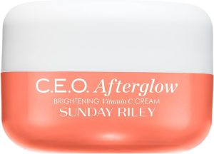 صانداي رايلي كريم مرطب للوجه بفيتامين سي افترجلو من سي اي او