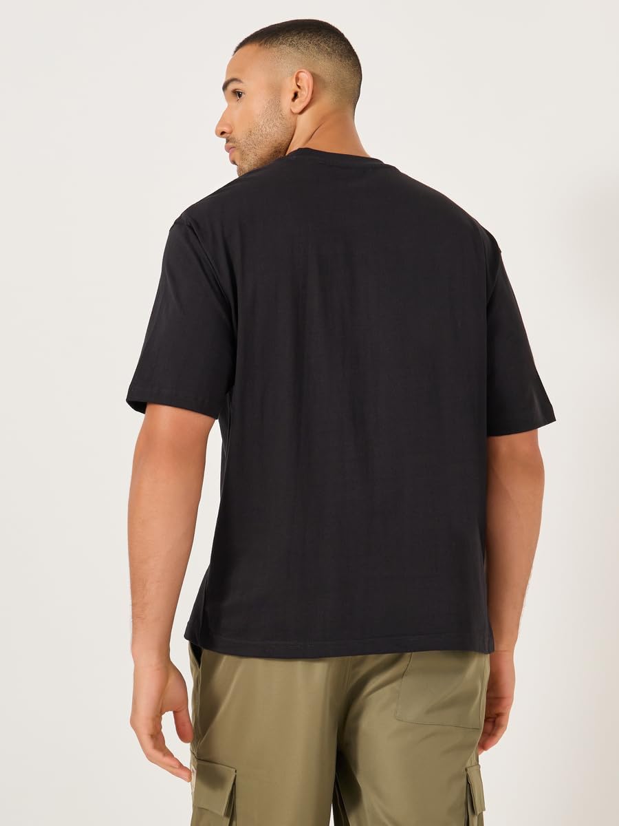 تي شيرت فارسيتي من قماش جورسيه مطبوع بمقاس كبير للرجال من ستايلي 5 تي شيرت فارسيتي من قماش جورسيه مطبوع بمقاس كبير للرجال من ستايلي - الصورة 5