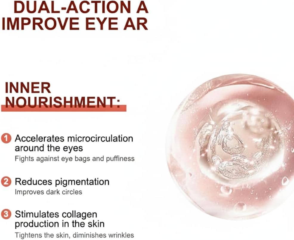 كريم للعيون من نالاكال لتقليل الهالات السوداء والانتفاخ والتجاعيد وترطيب عميق، مناسب لجميع أنواع البشرة، 20 جرام 6 كريم للعيون من نالاكال لتقليل الهالات السوداء والانتفاخ والتجاعيد وترطيب عميق، مناسب لجميع أنواع البشرة، 20 جرام - الصورة 6