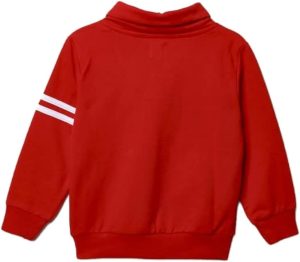 سويت شيرت بغطاء للرأس بأكمام طويلة للأولاد من نيون