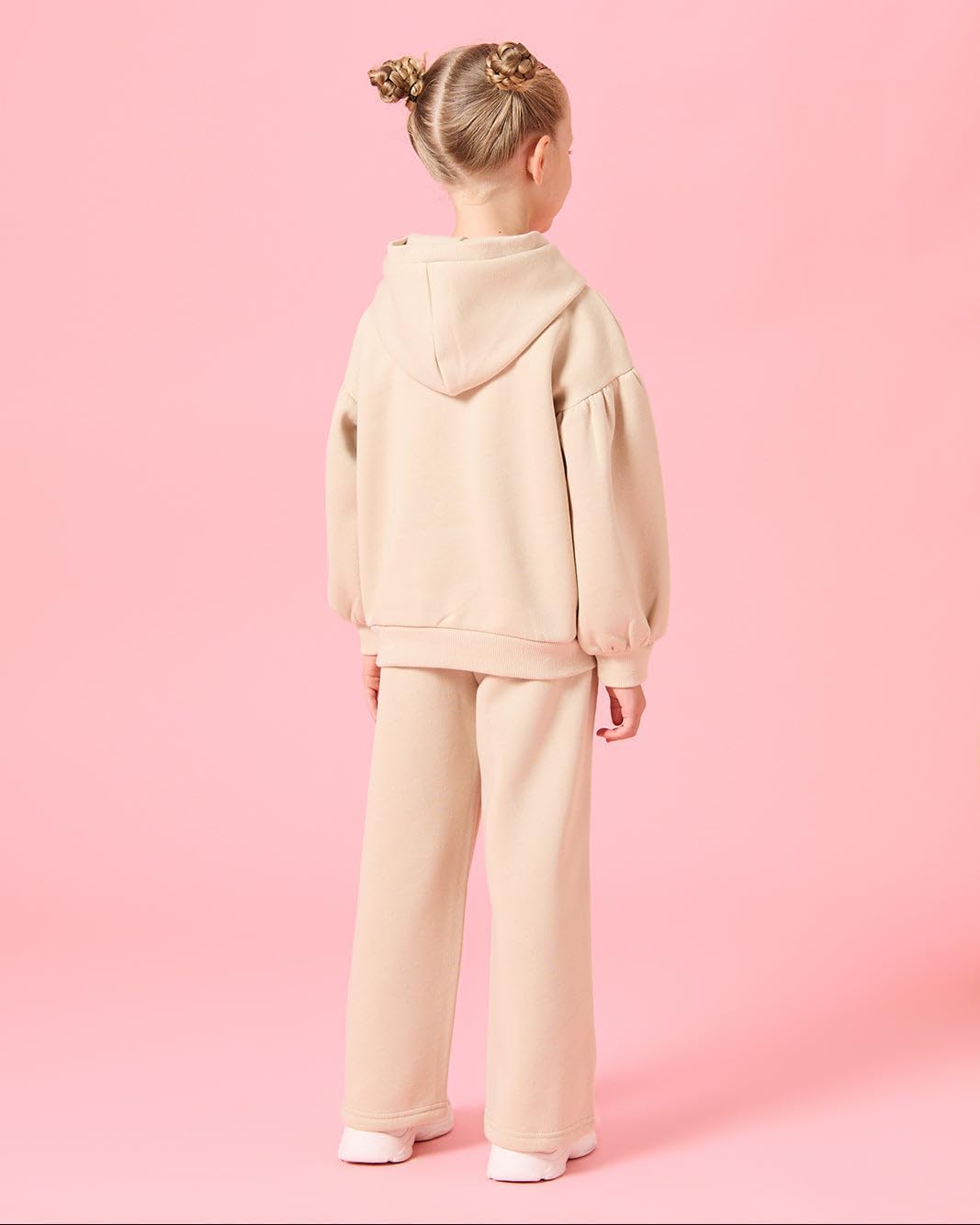 طقم بنطلون رياضي بغطاء للرأس للبنات من ريد تاغ (قطعتان) لعمر 2-3 سنوات، لون اسود 4 طقم بنطلون رياضي بغطاء للرأس للبنات من ريد تاغ (قطعتان) لعمر 2-3 سنوات، لون اسود - الصورة 4