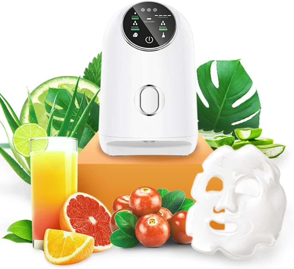 الة صنع اقنعة الوجه الاحدث من ازوني العناية بالوجه بالفواكه والخضروات مع 32 حبة كولاجين بي اس سي هادئة سبا تجميل اصدار شاشة لمس كل الأنواع 1 الة صنع اقنعة الوجه الاحدث من ازوني العناية بالوجه بالفواكه والخضروات مع 32 حبة كولاجين بي اس سي هادئة سبا تجميل اصدار شاشة لمس كل الأنواع