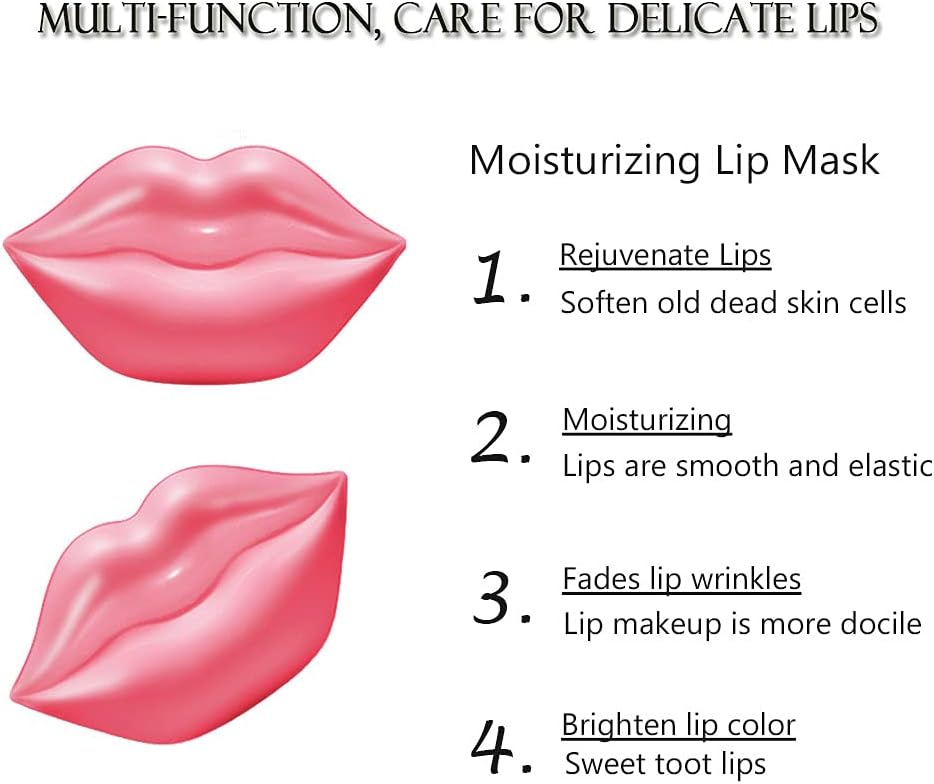 20 قطعة من اقنعة الشفاه، قناع شفاه مرطب/ممتلئ، يعيد ترطيب الشفاه الجافة والخطوط للعناية الليلية طوال الليل، اقنعة جل علاجية، قناع شفاه للنساء، اقنعة شفاه للشفاه الجافة 2 20 قطعة من اقنعة الشفاه، قناع شفاه مرطب/ممتلئ، يعيد ترطيب الشفاه الجافة والخطوط للعناية الليلية طوال الليل، اقنعة جل علاجية، قناع شفاه للنساء، اقنعة شفاه للشفاه الجافة - الصورة 2