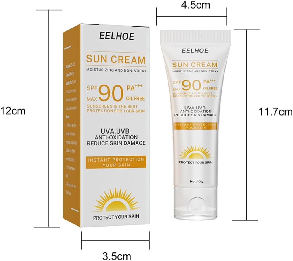 كريم اساس للحماية الفورية بعامل حماية من الشمس بدرجة 90 عزل مرطب طبيعي مصحح اللون للتحكم في الزيت وبرايمر مكياج لتفتيح المسام 40 غرام عادي مناي اند وين 6 كريم اساس للحماية الفورية بعامل حماية من الشمس بدرجة 90 عزل مرطب طبيعي مصحح اللون للتحكم في الزيت وبرايمر مكياج لتفتيح المسام 40 غرام عادي مناي اند وين - الصورة 6