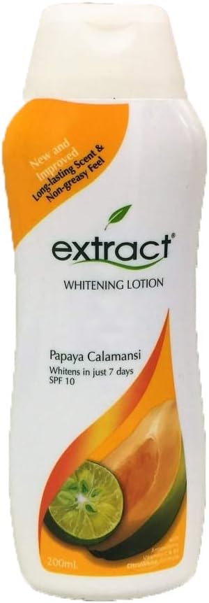 اكستراكت لوشن عشبي للتبييض بالبرتقال والبابايا والكالامانسي، 200 مل
