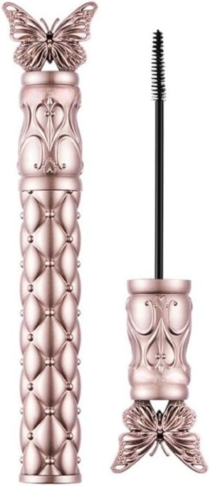 ماسكارا مقاومة للماء للرموش القصيرة/السفلية، تقنية قفل الفرشاة الدقيقة الصغيرة، لزيادة كثافة الرموش، لون اسود، خالية من التكتل، مقاومة للتلطخ، انبوب واحد