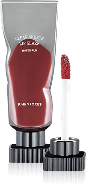 نوفو ملمع شفاه جيلي، احمر شفاه سائل لامع عالي الاصطباغ يدوم طويلا ومقاوم للماء وغير لاصق ومرطب ومرطب وعالي اللمعان - احمر 04